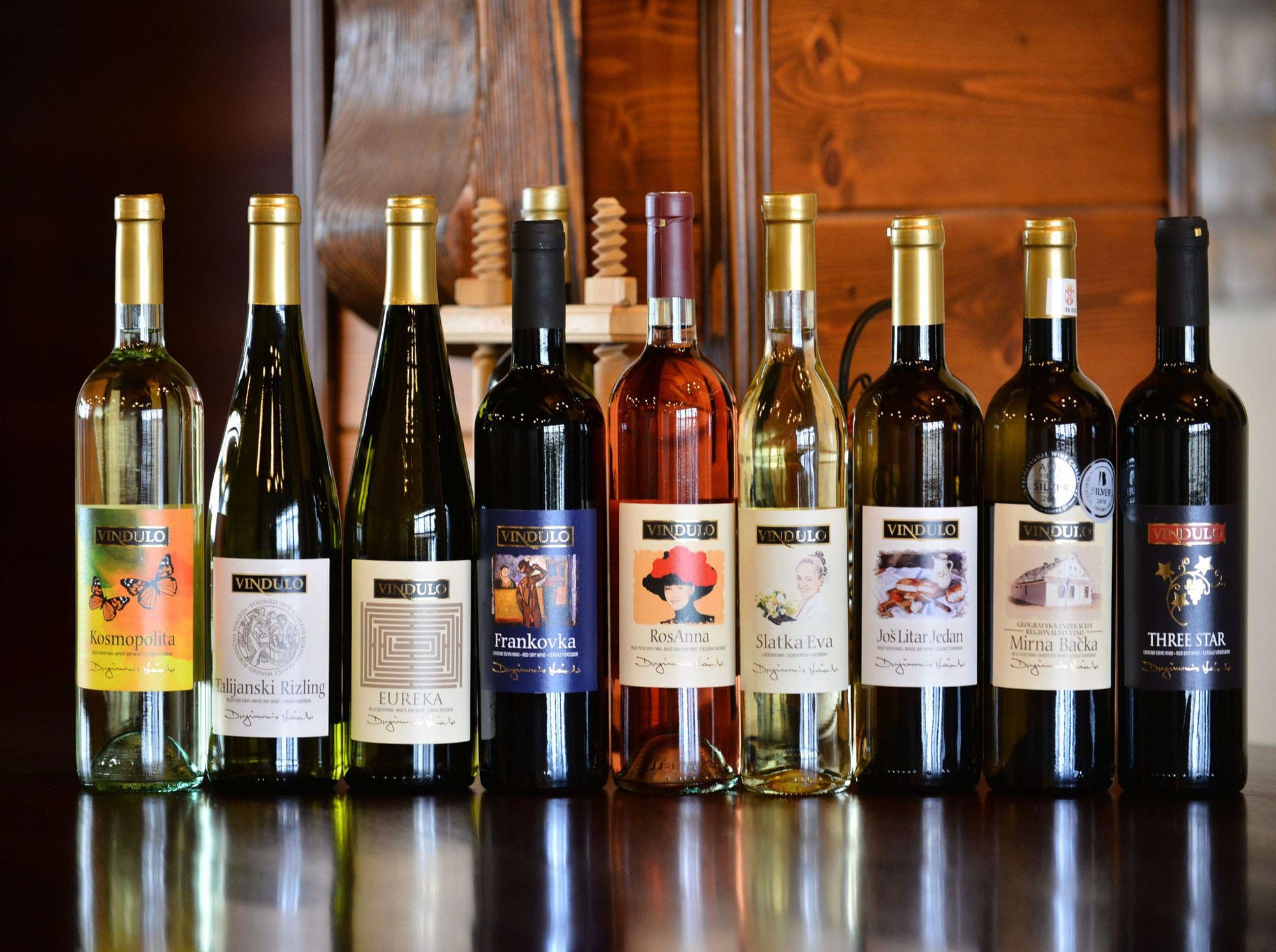Ponuda vinske kuće Vindulo - Frizer samolepljive etikete otporne na znojenje flaše