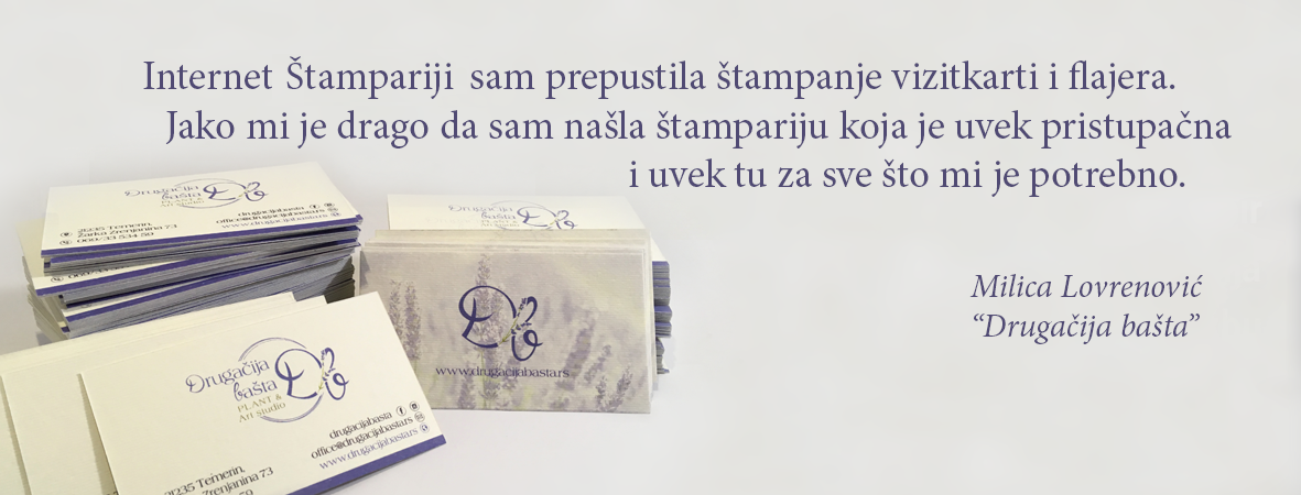 Vizitkarte – Drugačija bašta Vizitkarte – Drugačija bašta